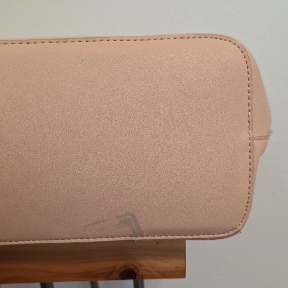 Lionel Michelle Vegan Leather Tote Bag - Cream - Picture 11 of 13